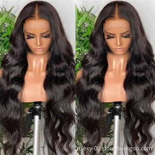 Cuticle Aligned Brazilian Glueless Natural HD Full Lace Wig with Baby Hair Lace Wigs 100% Virgin Human Hair